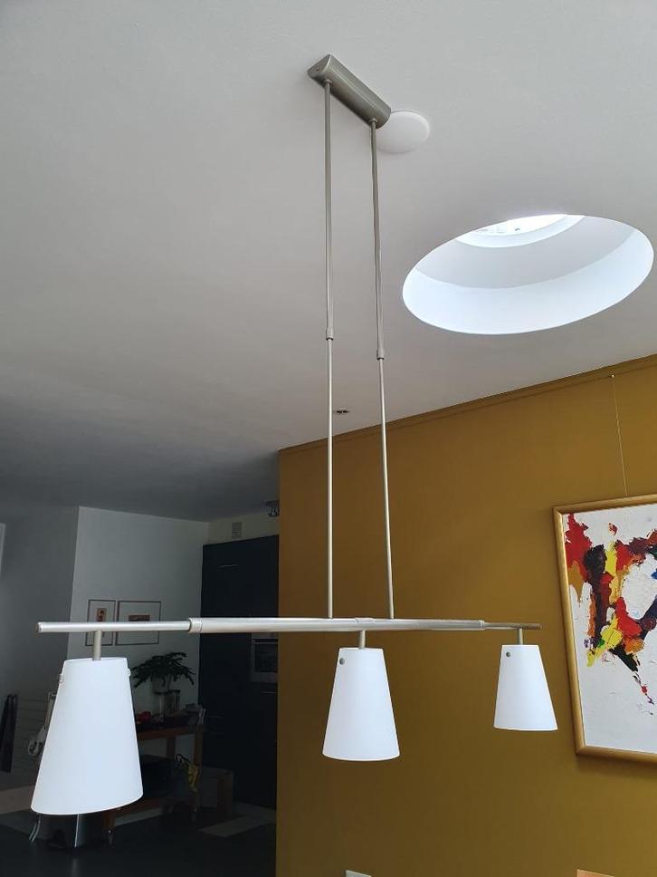 Estiluz T1226 tafellamp, Huis en Inrichting, Lampen | Hanglampen, Gebruikt, 75 cm of meer, Glas, Ophalen