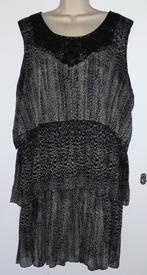 Paprika jurk maat 6 (52/54), Kleding | Dames, Grote Maten, Ophalen of Verzenden, Zo goed als nieuw, Zwart, Jurk