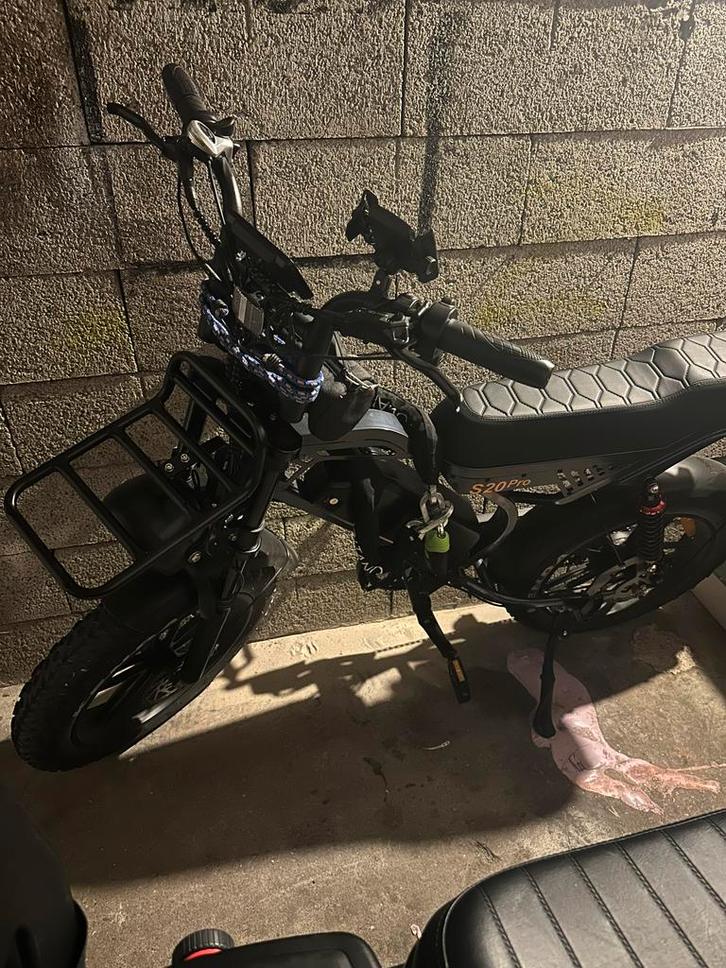 Fatbike Cross Boss S20 - Stoere E-bike, Fietsen en Brommers, Minibikes, Midibikes en Pitbikes, Zo goed als nieuw, Overige typen