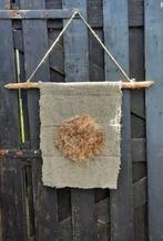 Wandkleed/ wandhanger shabbydoek met wol, Huis en Inrichting, Ophalen of Verzenden, Nieuw