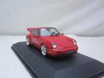 Porsche 911 / 964 Carrera RS 3.8 rood 1994 1:43 Solido, Ophalen of Verzenden, Nieuw, Auto, Solido