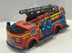 Vintage blikken speelgoed brandweer voertuigen Japan ‘60-80, Antiek en Kunst, Verzenden