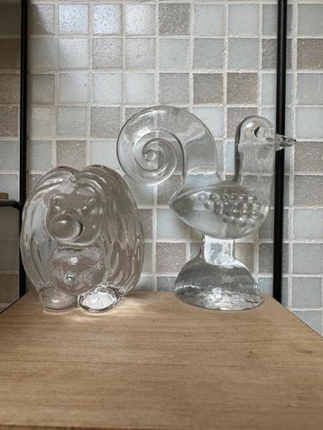 Kosta Boda by Peter Johanson glas beelden beschikbaar voor biedingen