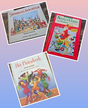 3 Nostalgische Sint-boeken, als nieuw, heerlijk (voor-)lezen beschikbaar voor biedingen