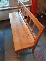 Oude houten boeren zitbank, Antiek en Kunst, Antiek | Meubels | Bedden, Ophalen