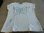 Mooi t-shirt met vlinderprint van Mexx, mt 146-152, Meisje, Gebruikt, Ophalen of Verzenden, MEXX