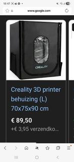 Creality enclosure/tent, Ophalen, Gebruikt