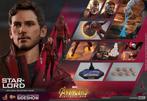 Star-lord van Avengers infinity war Hot-toys, Ophalen of Verzenden, Zo goed als nieuw, Film, Actiefiguur of Pop