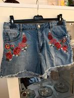 Jeans Dotti licht blauw bloemen maat 40, Kleding | Dames, Spijkerbroeken en Jeans, Blauw, Dotti, Ophalen of Verzenden, Zo goed als nieuw
