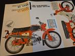 Brochure Honda C110 / C100 jaren 60, Ophalen of Verzenden, Zo goed als nieuw, Honda