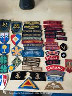 Straatnamen en mouw emblemen, Verzamelen, Militaria | Algemeen, Embleem of Badge, Nederland, Ophalen of Verzenden
