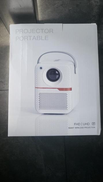 Portable Smart Wireless FHD-UHD Projector Beamer Nieuw beschikbaar voor biedingen
