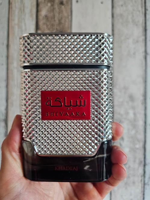 SHIYAAKA FOR MEN KHADLAJ 80/100 ML, Sieraden, Tassen en Uiterlijk, Uiterlijk | Parfum, Zo goed als nieuw, Ophalen of Verzenden