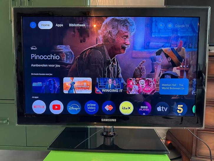 Samsung Flatscreen TV - 32 inch, Audio, Tv en Foto, Televisies, Gebruikt, LED, 40 tot 60 cm, Full HD (1080p), Samsung, 50 Hz, Smart TV