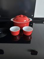 Aardewerk ovenpan + 2 ovenbakjes uit portugal., Ophalen, Nieuw, Overige typen