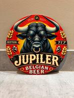 Mancave Bar Café Wanddecoratie metalen bordje Jupiler bier, Ophalen of Verzenden, Zo goed als nieuw, Reclamebord, Plaat of Schild