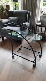 Vintage Retro theewagen / Bar cart / serveerwagen, Ophalen, 25 tot 50 cm, Rechthoekig, 50 tot 100 cm