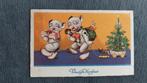 Bonzo, Vroolijk Kerstfeest, met veel presentjes, Verzenden, 1920 tot 1940, Gelopen, Overige thema's