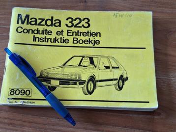 Instructie boekje Mazda 323   beschikbaar voor biedingen