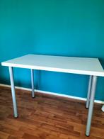 Bureau / Tafel - Linnmon IKEA, Gebruikt, 100 tot 150 cm, Tafelblad, Modern