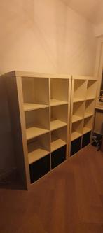 2x Ikea Kallax Kast Wit - Gebruikt, Huis en Inrichting, Ophalen
