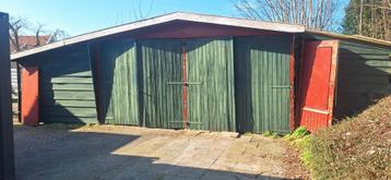 4 houten deur schuur loods  beschikbaar voor biedingen