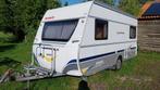 Dethleffs caravan 430 DB bj. 2007, Rondzit, Dwarsbed, Particulier, Luifel