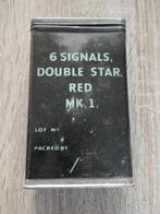 Opbergblik voor 6 signals double star Red MK I, Verzamelen, Militaria | Tweede Wereldoorlog, Ophalen of Verzenden, Landmacht, Engeland