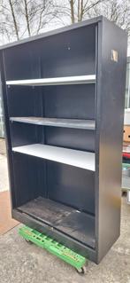 Hoge Stalen Open stelling kast zonder deuren met 3 planken, Ophalen, Gebruikt
