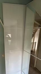 IKEA paxkast schuifdeuren, Huis en Inrichting, Kasten | Kledingkasten, Ophalen, 200 cm of meer, Minder dan 25 cm, Glas