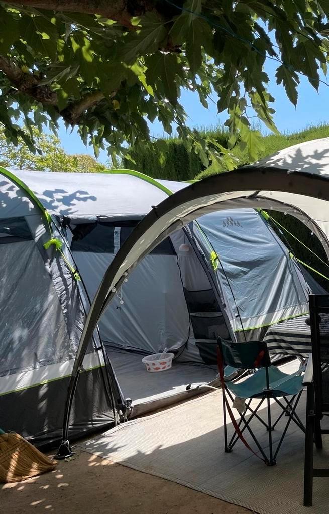 Obelink Lugano 6 XL CoolDark - 1x gebruikt, Caravans en Kamperen, Tenten, tot en met 6, Nieuw, Ophalen