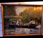 Een mooie Schildrij, Antiek en Kunst, Kunst | Schilderijen | Klassiek, Ophalen of Verzenden