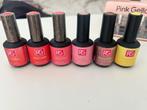 Pink Gellac Set: Lampen, Lakjes, Glitters!, Sieraden, Tassen en Uiterlijk, Uiterlijk | Cosmetica en Make-up, Ophalen, Gebruikt