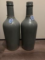 Twee grijze vazen van H&S Collection, Ophalen, Gebruikt, Aardewerk of Porselein, Minder dan 50 cm