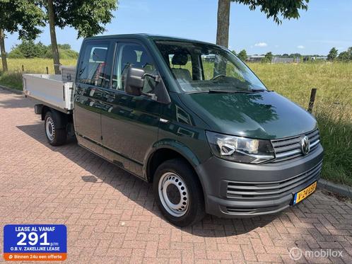 Volkswagen Transporter 2.0 TSI Benzine 6 pers. DC | Pick-Up, Auto's, Bestelauto's, Bedrijf, Te koop, ABS, Airbags, Airconditioning