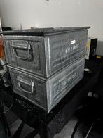 7 Overtoom Metalen Magazijnbakken, Ophalen