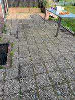 GRATIS - 400 tegels, Tuin en Terras, Beton, Gebruikt, Ophalen of Verzenden, Terrastegels