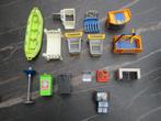 Playmobil onderdelen bed commode kliko fietsenrek boot, Ophalen of Verzenden, Zo goed als nieuw, Los playmobil