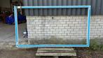 (115) Nieuw wit aluminium vast raamkozijn, Doe-het-zelf en Verbouw, Kozijnen en Schuifpuien, Ophalen, 75 tot 150 cm, Raamkozijn