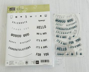 Any Occasion stempelset van Stampin’Up! *NIEUW* beschikbaar voor biedingen