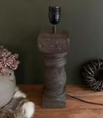 Stenen Baluster lampenvoet , hoogte 38 cm, Minder dan 30 watt, Gloeilamp, Nieuw, Nvt