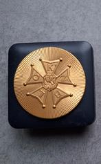 Penning KNBLO Vierdaagse Nijmegen, Ophalen of Verzenden, Landmacht, Nederland, Embleem of Badge