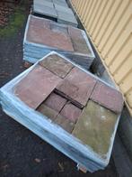 Flagstones wildverband ruim 40m2, Ophalen, Gebruikt, Natuursteen, Klinkers