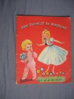 Van Duimelot en Ringeling - titelloos geniet karton boekje, Antiek en Kunst, Antiek | Boeken en Bijbels, Van de Broecke (illustr.)