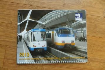 NVBS Kalender 2013 Nederlandse spoorwegen trein tram NS TOP beschikbaar voor biedingen
