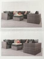 Garden impressions loungeset tuinset lounge bank set 5 delig, Ophalen, Zo goed als nieuw, Loungeset, Wicker