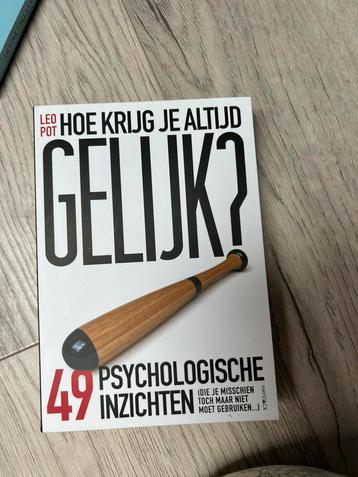 Leo Pot - Hoe krijg je altijd gelijk? beschikbaar voor biedingen