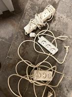 Verlengsnoeren en stekkerdozen, Doe-het-zelf en Verbouw, Elektra en Kabels, Ophalen, Gebruikt, Kabel of Snoer