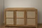 Houten Dressoir met 3 Deuren, Huis en Inrichting, Kasten | Dressoirs, Ophalen, 100 tot 150 cm, Bohemian, Zo goed als nieuw