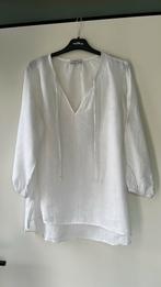 Anna linnen blouse 38, Maat 38/40 (M), Anna, Wit, Ophalen of Verzenden